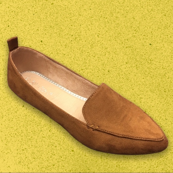 NEW! Nature Breeze Pointed Toe Comfort Flat Loafer - Picture 2 of 7